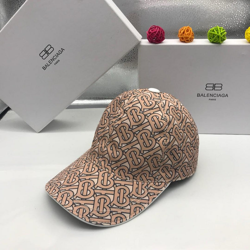 Front view of Burberry unisex cap