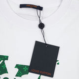 Full styled look of Louis Vuitton cotton t-shirt with contemporary cut