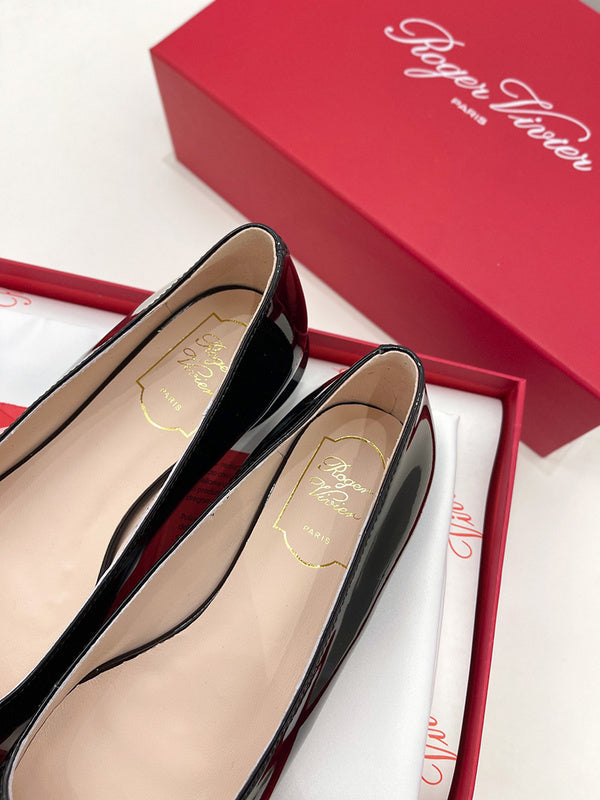 Roger Vivier luxury shoes front view — premium authentic designer style