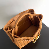 Sleek Premium PU Leather Handbag - Modern Structured Build | Women's Premium Handbag #1569 - interior view (image 6) of designer-inspired handbag