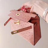 Close-up detail of contemporary bag design