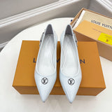 Louis Vuitton Tan Chunky Platform Sneakers - Lifestyle Styling Shot