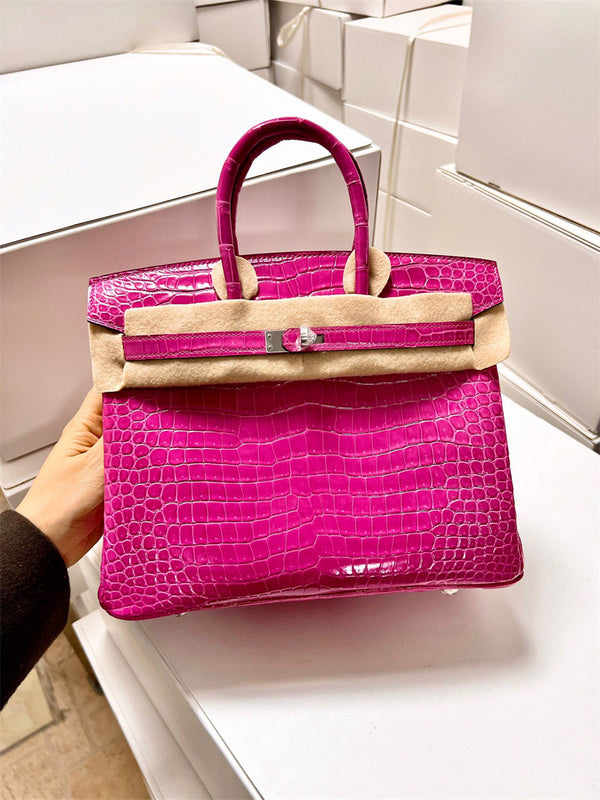 Close-up detail of tailored bag design