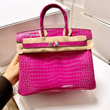 Close-up detail of tailored bag design