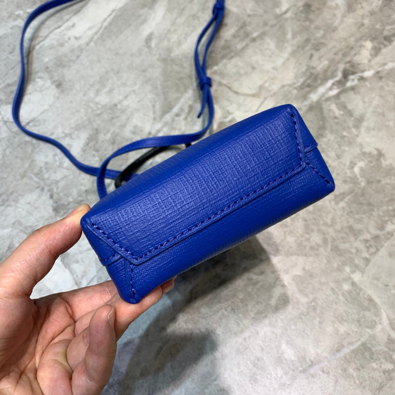 Classic Vegan Leather Handbag - Statement Silhouette | Women's Fashion Handbag #993 - hardware and detail close-up (image 5) of designer-inspired handbag