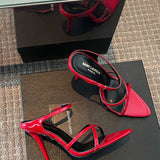 Saint Laurent designer shoes full view