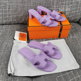 Hermès Nude Gladiator Sandals - Lifestyle Styling Shot