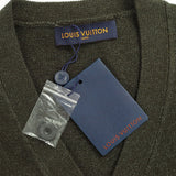 Side profile of Louis Vuitton luxury clothing with relaxed-fit cut
