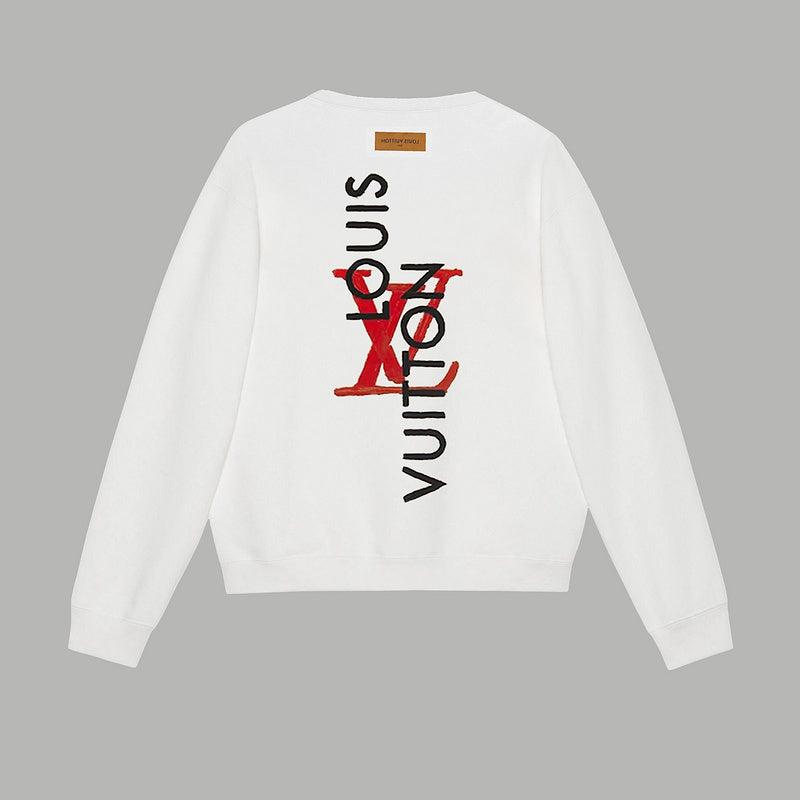 Side profile of Louis Vuitton luxury clothing with tailored silhouette