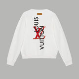 Side profile of Louis Vuitton luxury clothing with tailored silhouette