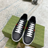 Gucci clean off-white luxury sneakers view 9 premium leather build