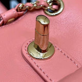 Zivas Charm Polished Finish Designer Handbag (Considered Detail & Form) – Back View