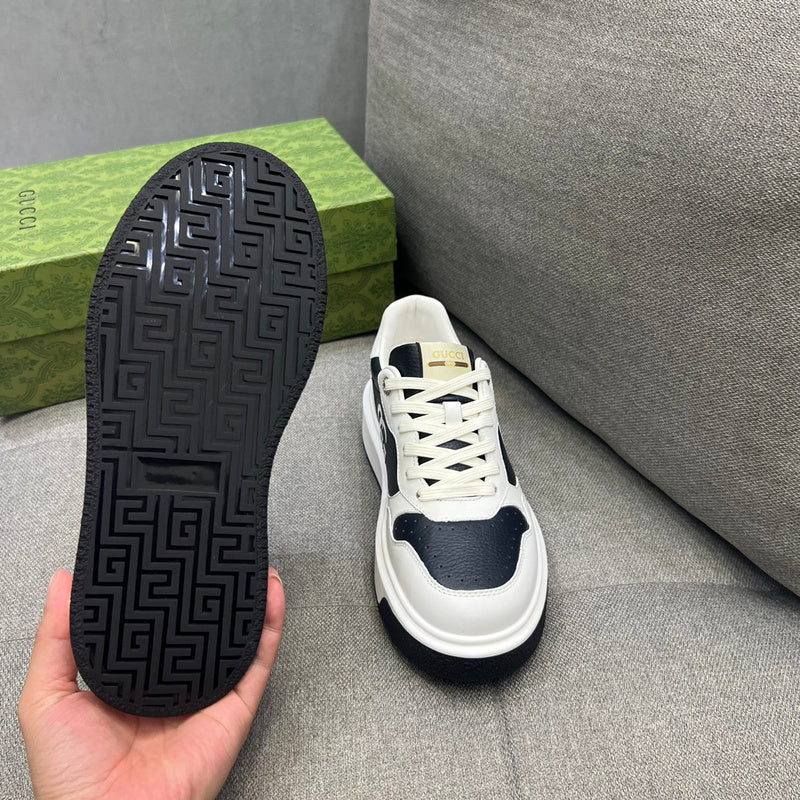 Gucci two-tone luxury sneakers view 9 sleek tonal finish