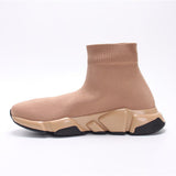 Balenciaga Chocolate Brown Ankle Strap Heels - Detail Shot of Craftsmanship