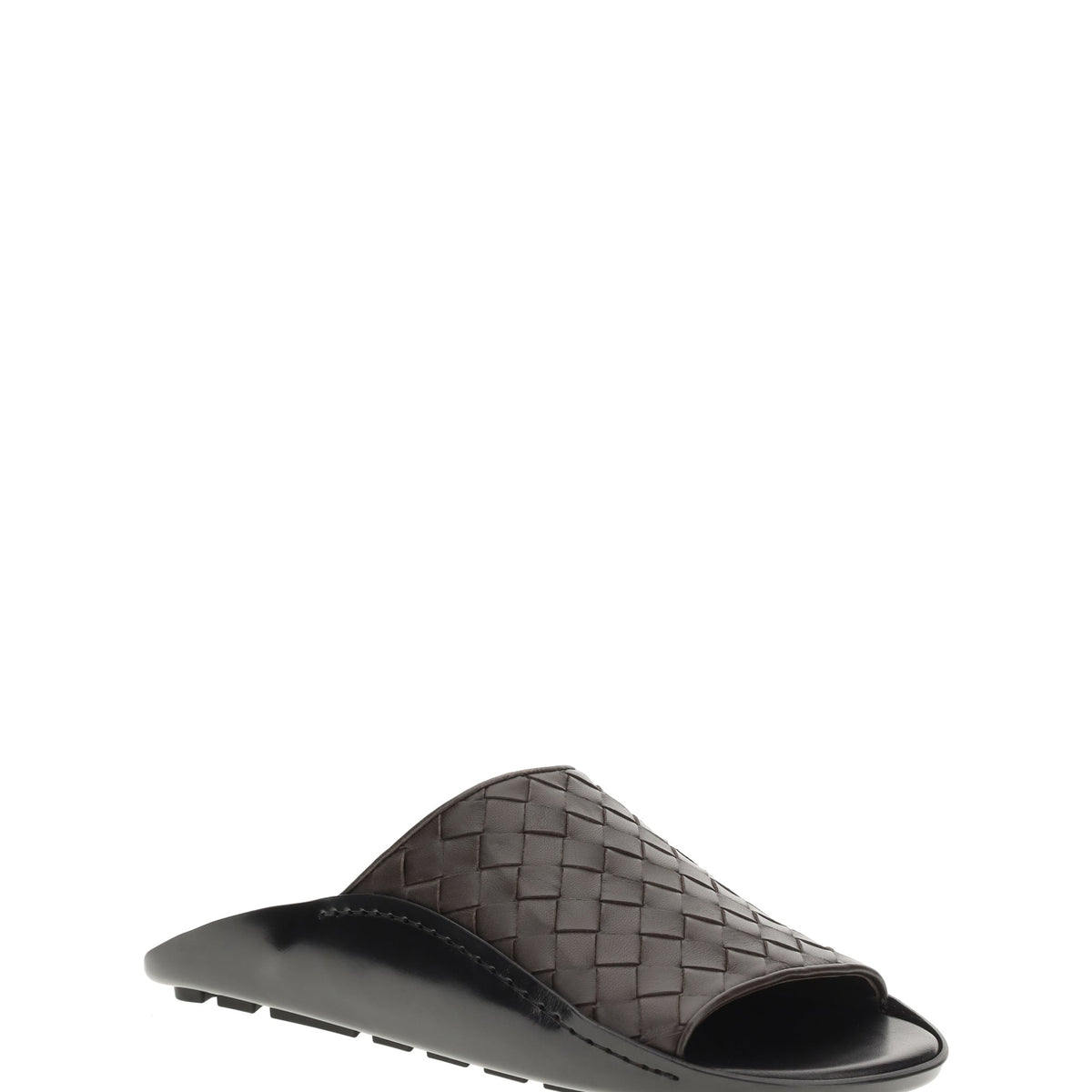 Bottega Veneta premium sandals detail and craftsmanship close-up