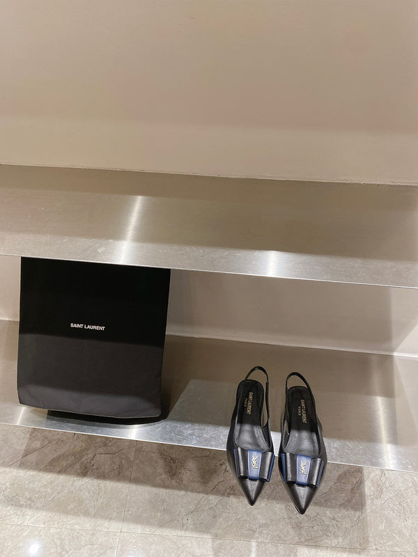 Saint Laurent luxury shoes full view — premium authentic designer style