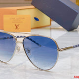 Angled view of Louis Vuitton unisex sunglasses
