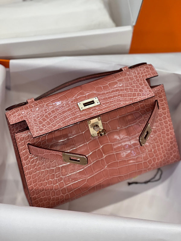 Interior view of polished premium bag