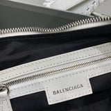 Contemporary Premium PU Leather Handbag - Polished Finish | Women's Designer-Inspired Purse #374 - alternate angle view (image 8) of designer-inspired handbag