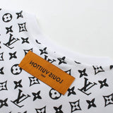 Side profile of Louis Vuitton cotton t-shirt with everyday silhouette