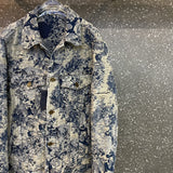 Front view of Louis Vuitton luxury clothing with streetwear-inspired cut