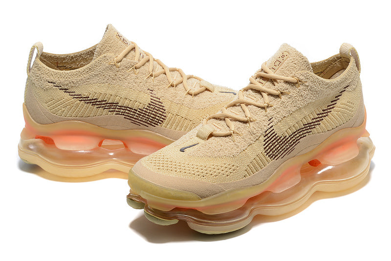 Nike stone beige luxury sneakers view 5 padded collar comfort
