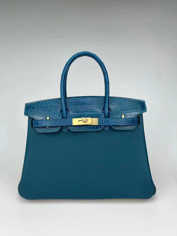Close-up detail of chic bag design