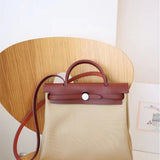 Sculpted bag shown from front angle