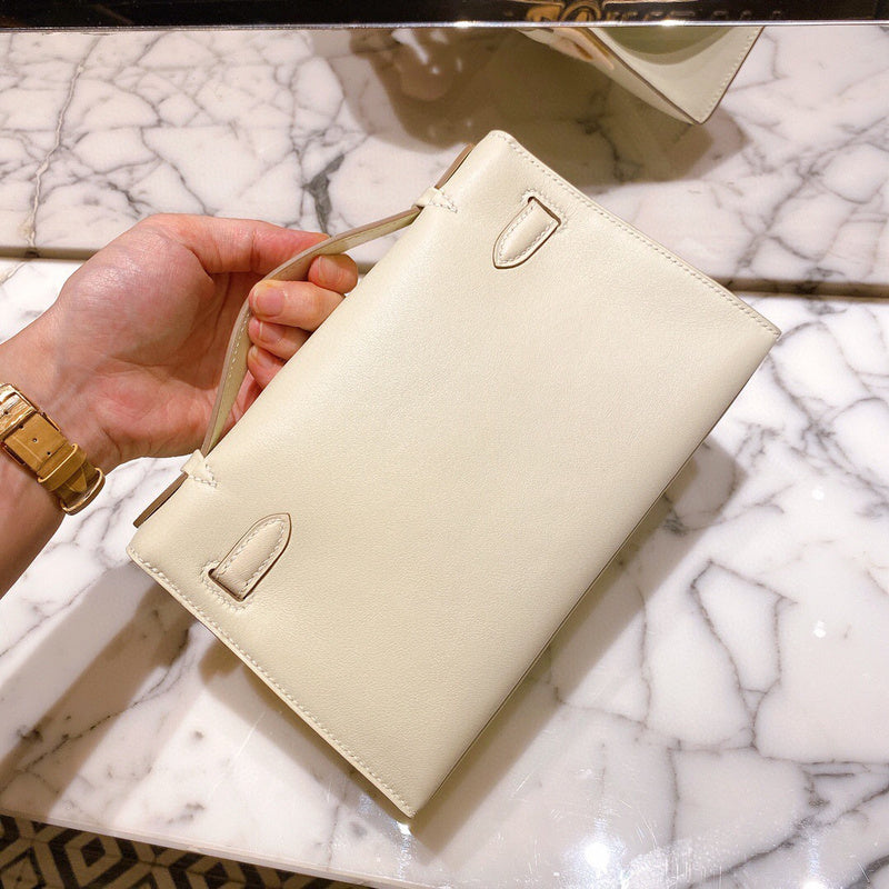 Tailored bag shown from front angle