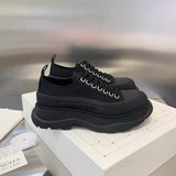 Alexander McQueen Grey Combat Boots - Sole Detail View