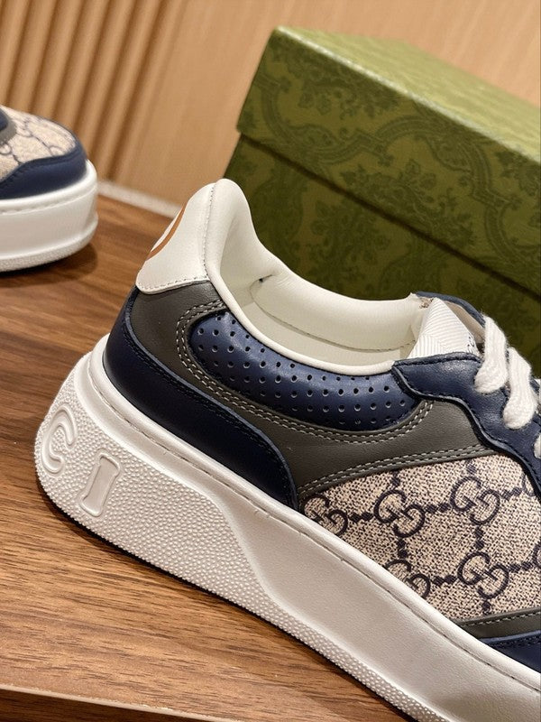 Gucci all-black luxury sneakers view 4 cushioned comfort fit
