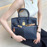 Close-up detail of effortless bag design