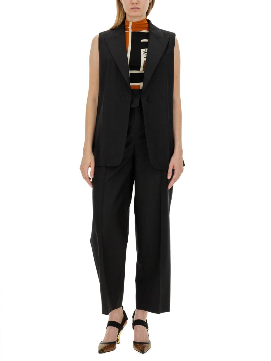 Fendi vests luxury designer piece front view