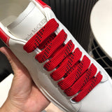 Alexander McQueen stone beige luxury sneakers view 6 classic court silhouette