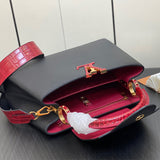  crossbody bag interior and compartment view