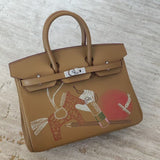 Close-up detail of smart bag design