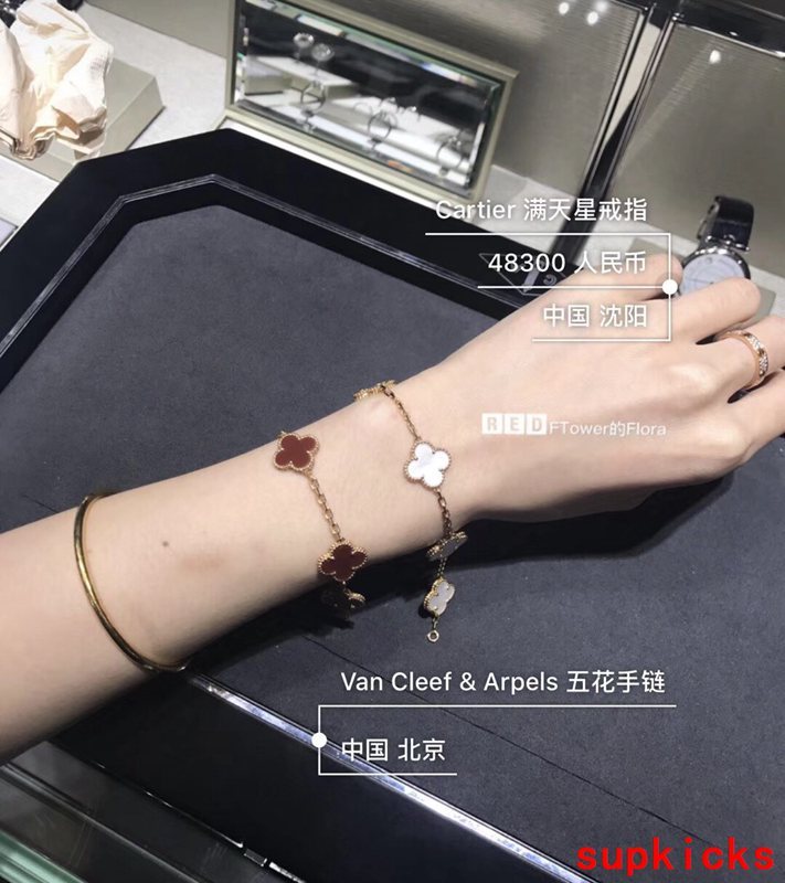 Front view of Van Cleef & Arpels unisex jewelry piece