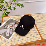 Close-up detail view of Louis Vuitton unisex cap