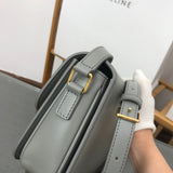 Side profile of statement everyday-luxe women's handbag – women's luxury accessory