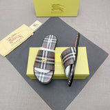 Burberry shoes Style 005 - close-up of iconic logo design