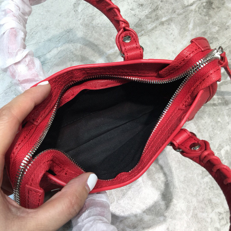 Sleek Faux Leather Handbag - Understated Luxury Look | Women's Statement Accessory #692 - alternate angle view (image 8) of designer-inspired handbag