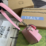 Top view of statement chic women's handbag – women's luxury accessory