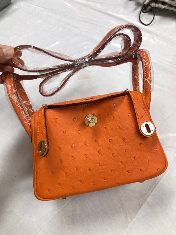 Close-up detail of curated bag design