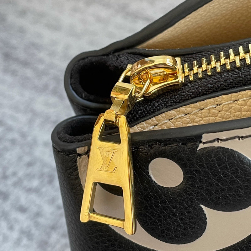 Top view of chic signature women's handbag – women's premium purse