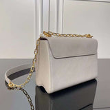 Close-up detail of elevated structured women's handbag – women's everyday handbag
