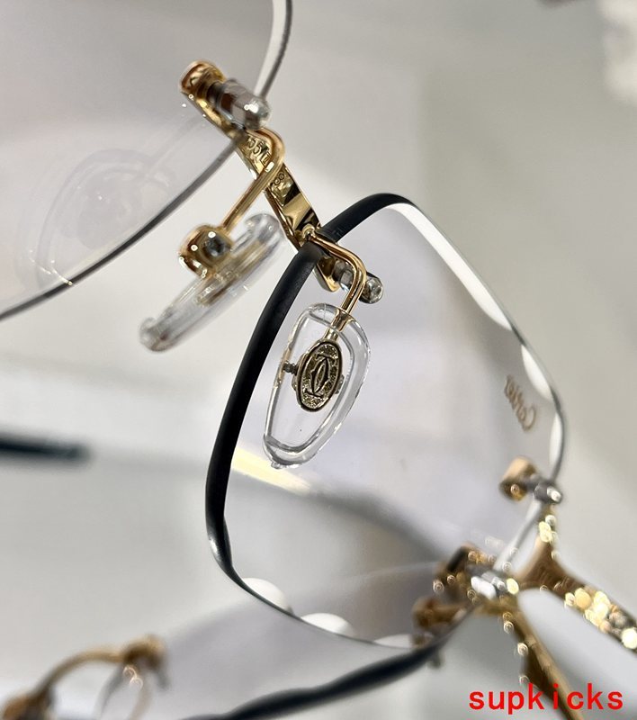 Side view of Cartier unisex sunglasses