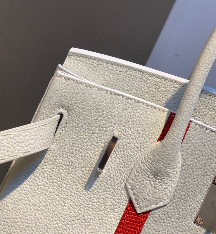Tailored handbag styled for everyday wear
