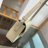 Back view of classic refined women's handbag – women's luxury accessory