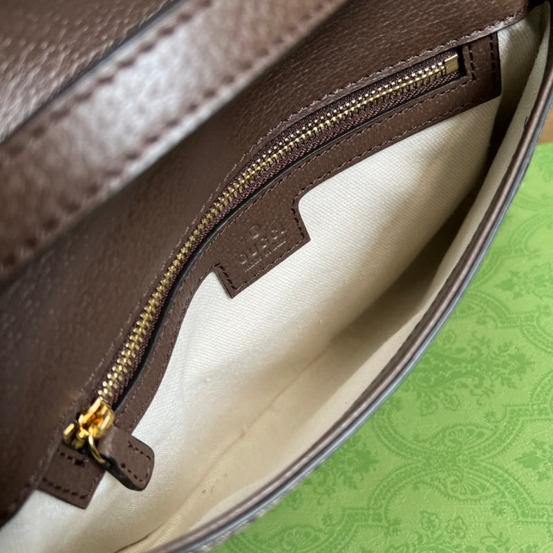 Side profile of premium polished women's handbag – women's everyday handbag