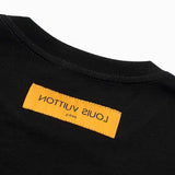 Back view of Louis Vuitton cotton t-shirt with logo-detail design